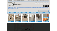 Desktop Screenshot of americarpetfloors.com